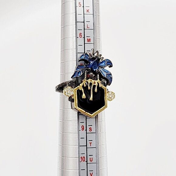 Halloween Spider Ring Size 7, 8, 9 NEW - Picture 3 of 3